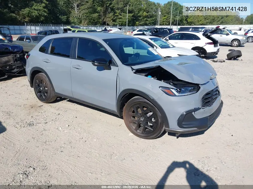 HONDA HR-V 2025, VIN 3CZRZ1H58SM741428