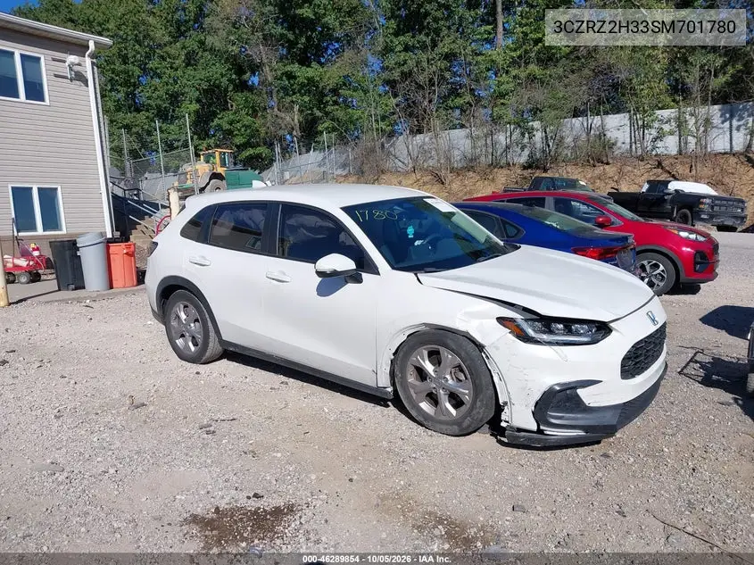 HONDA HR-V 2025, VIN 3CZRZ2H33SM701780