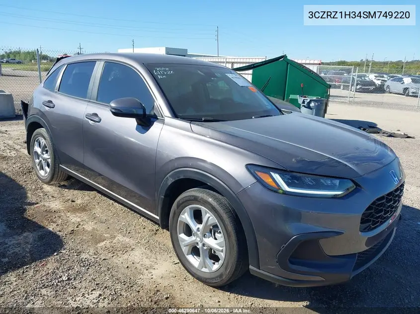 HONDA HR-V 2025, VIN 3CZRZ1H34SM749220