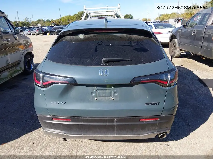 2025 HONDA HR-V VIN 3CZRZ2H50SM768564 — фото 16