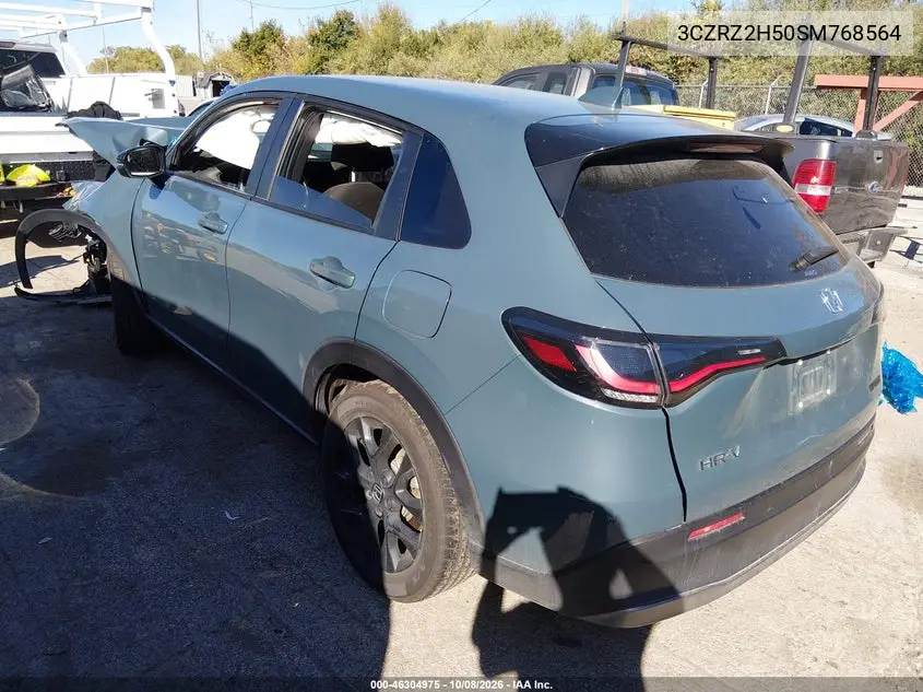 2025 HONDA HR-V VIN 3CZRZ2H50SM768564 — фото 3