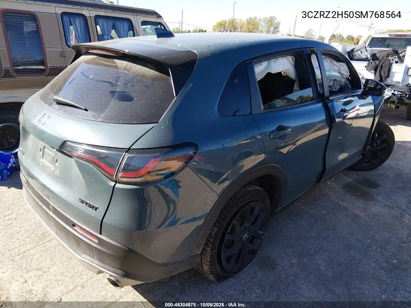 2025 HONDA HR-V VIN 3CZRZ2H50SM768564 — фото 4