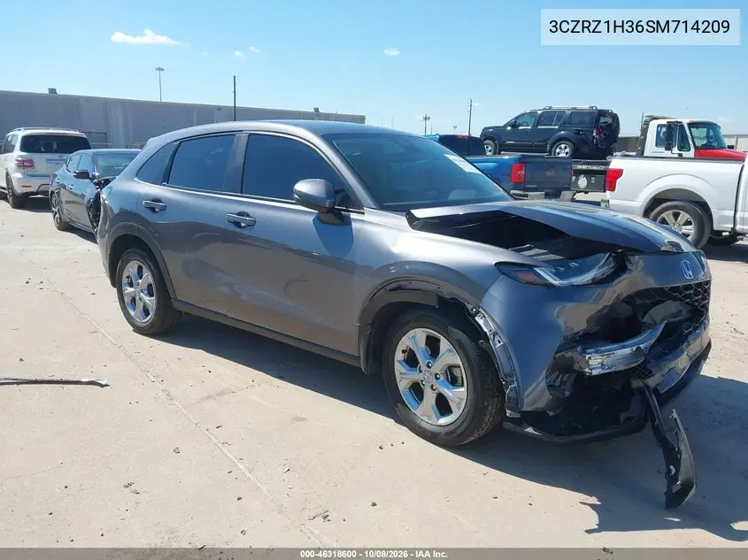 HONDA HR-V 2025, VIN 3CZRZ1H36SM714209