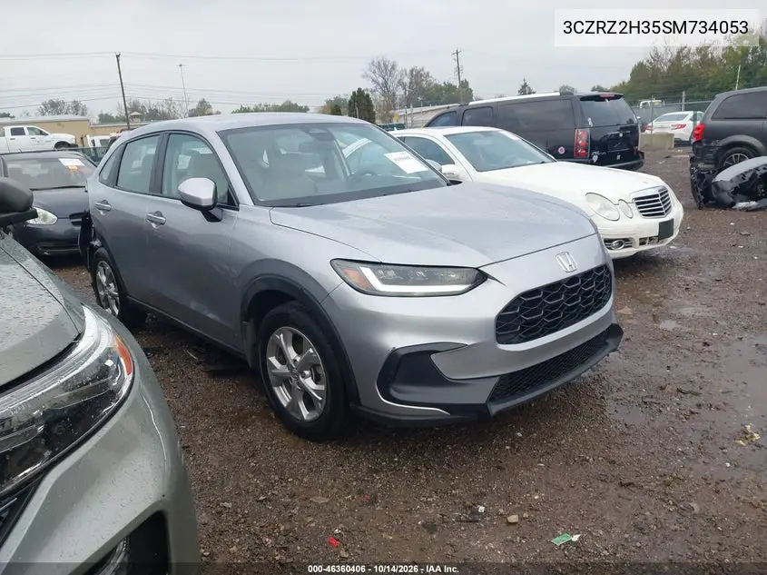 HONDA HR-V 2025, VIN 3CZRZ2H35SM734053