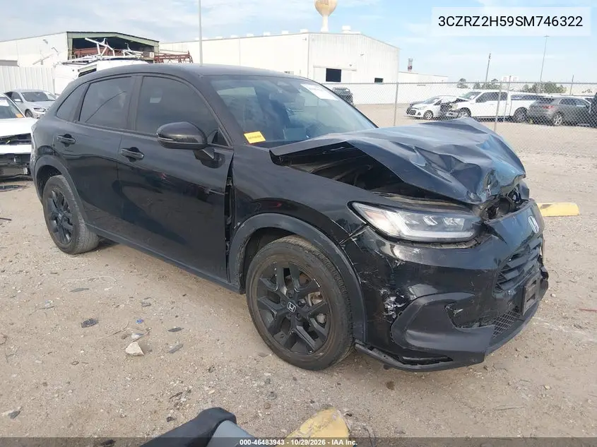 HONDA HR-V 2025, VIN 3CZRZ2H59SM746322