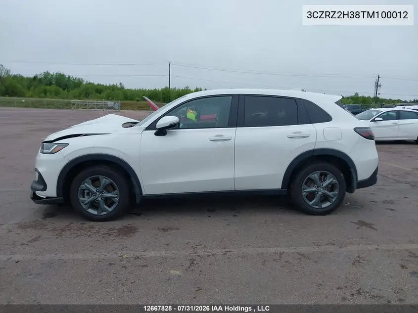 2026 HONDA HR-V VIN 3CZRZ2H38TM100012 — фото 13
