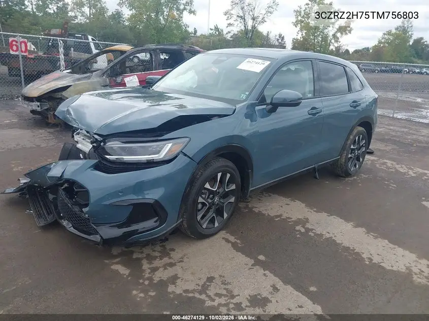 2026 HONDA HR-V VIN 3CZRZ2H75TM756803 — фото 2