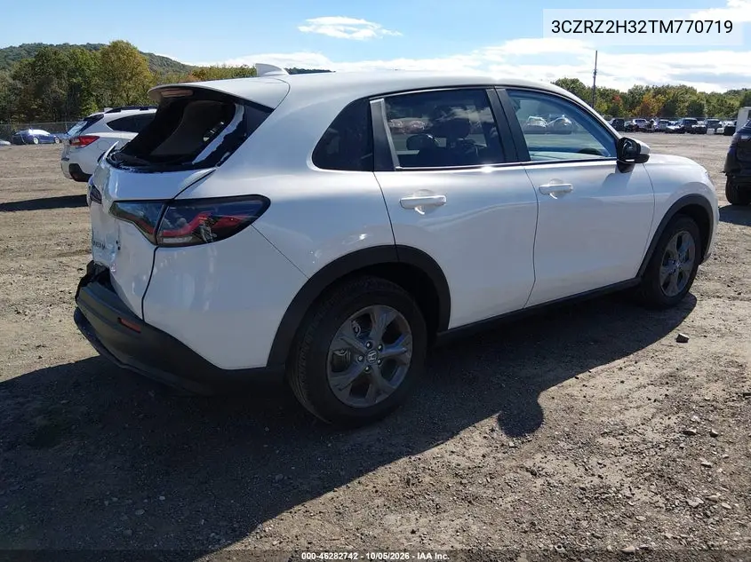 2026 HONDA HR-V VIN 3CZRZ2H32TM770719 — фото 4