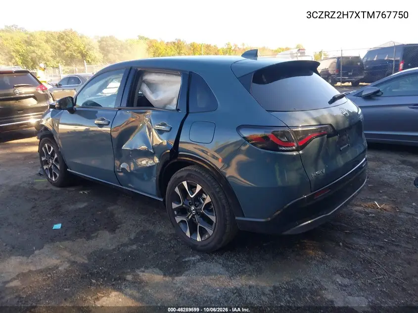2026 HONDA HR-V VIN 3CZRZ2H7XTM767750 — фото 3