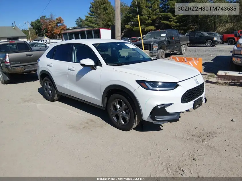 HONDA HR-V 2026, VIN 3CZRZ2H30TM743535