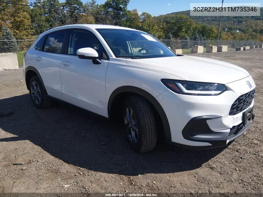HONDA HR-V 2026, VIN 3CZRZ2H31TM735346