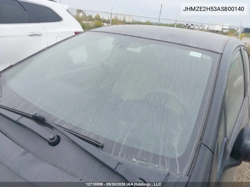 2010 HONDA INSIGHT VIN JHMZE2H53AS800140 — фото 17