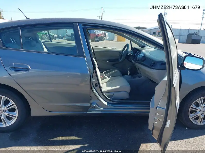 2010 HONDA INSIGHT VIN JHMZE2H73AS011679 — фото 5