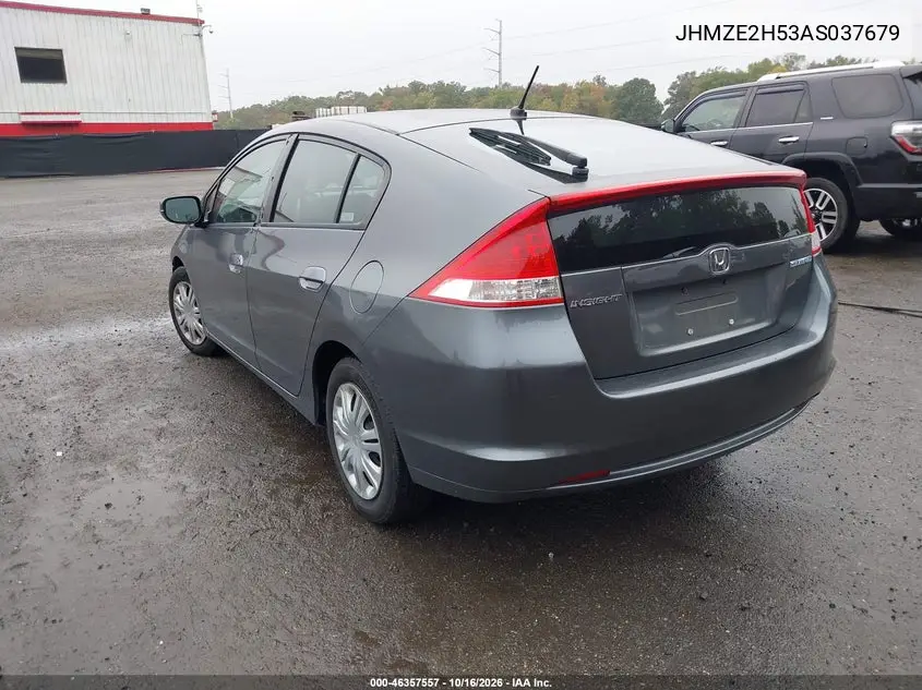 2010 HONDA INSIGHT VIN JHMZE2H53AS037679 — фото 3