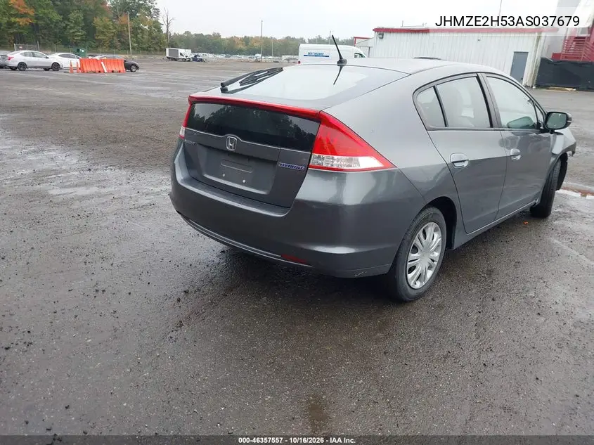 2010 HONDA INSIGHT VIN JHMZE2H53AS037679 — фото 4
