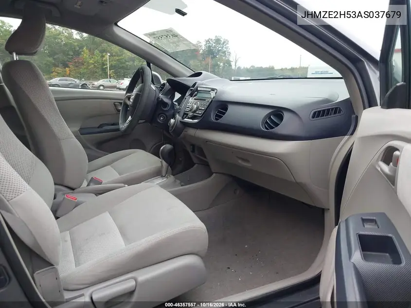 2010 HONDA INSIGHT VIN JHMZE2H53AS037679 — фото 5