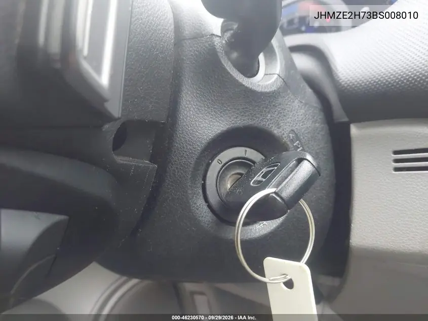 2011 HONDA INSIGHT VIN JHMZE2H73BS008010 — фото 11