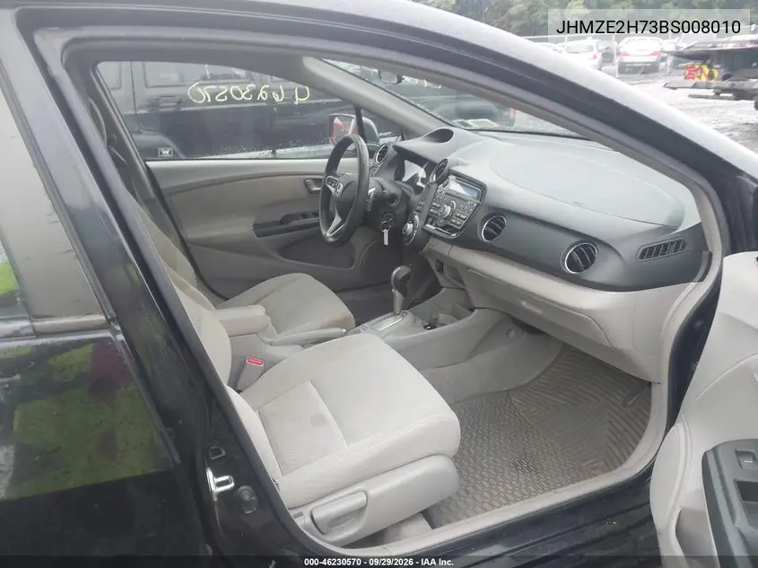 2011 HONDA INSIGHT VIN JHMZE2H73BS008010 — фото 5