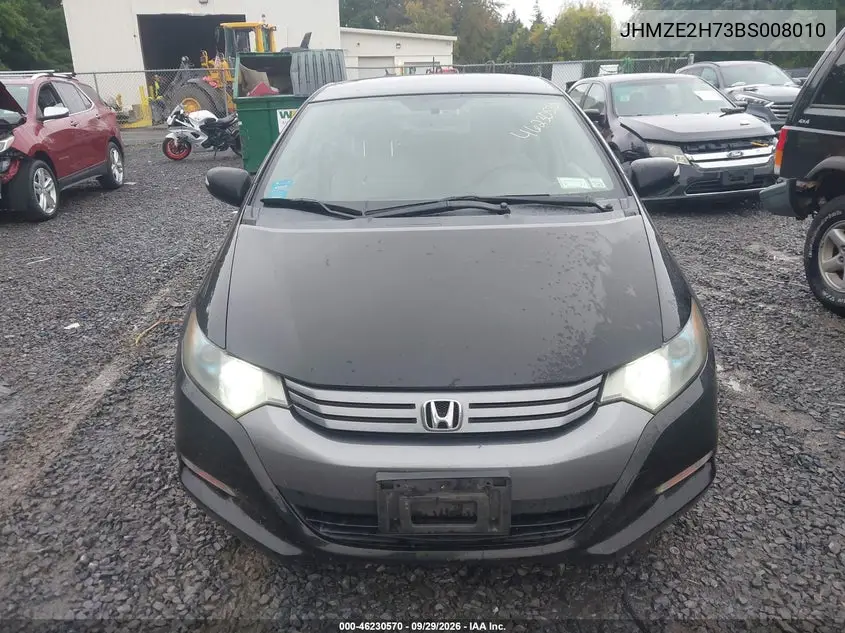 2011 HONDA INSIGHT VIN JHMZE2H73BS008010 — фото 6