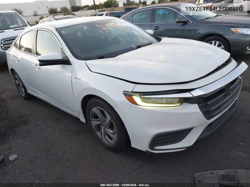 HONDA INSIGHT 2020, VIN 19XZE4F54LE008830