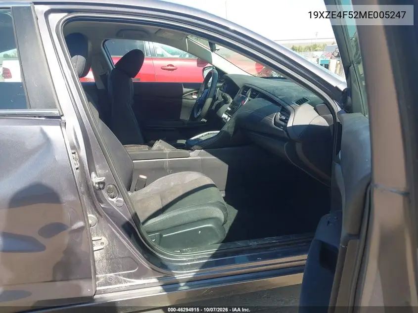 2021 HONDA INSIGHT VIN 19XZE4F52ME005247 — фото 5