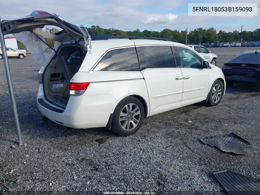 2003 HONDA ODYSSEY VIN 5FNRL18053B159093 — фото 4