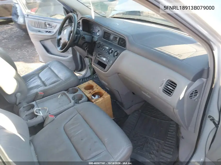 2003 HONDA ODYSSEY VIN 5FNRL18913B079000 — фото 5