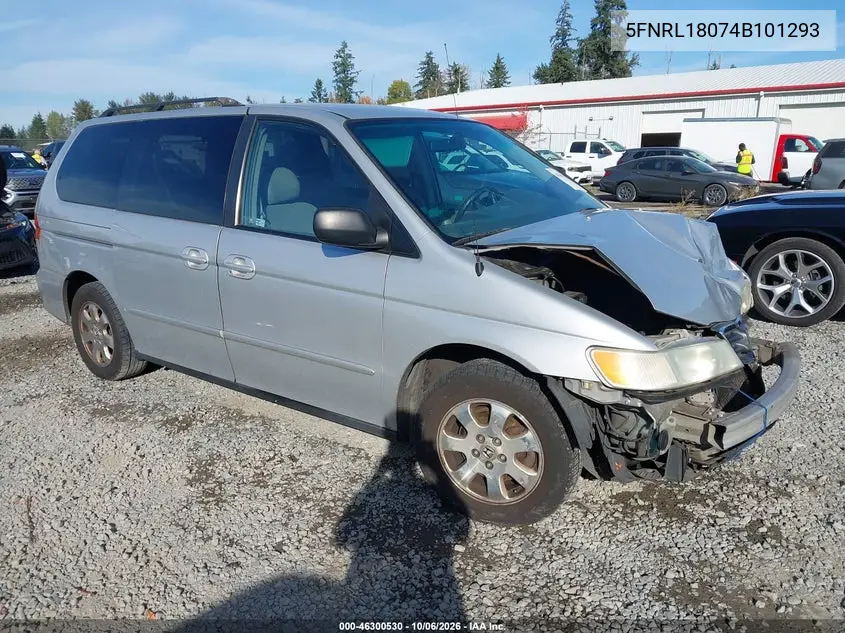 HONDA ODYSSEY 2004, VIN 5FNRL18074B101293