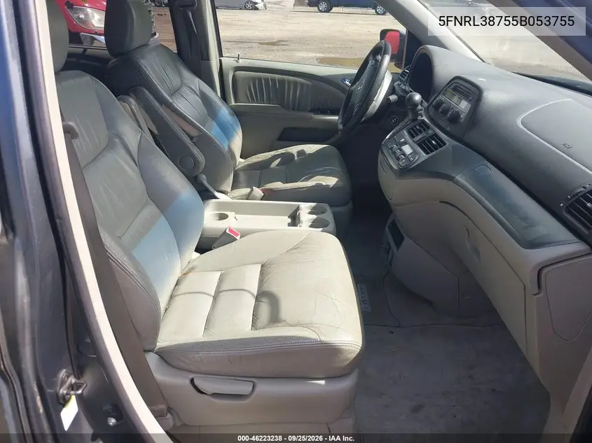 2005 HONDA ODYSSEY VIN 5FNRL38755B053755 — фото 5