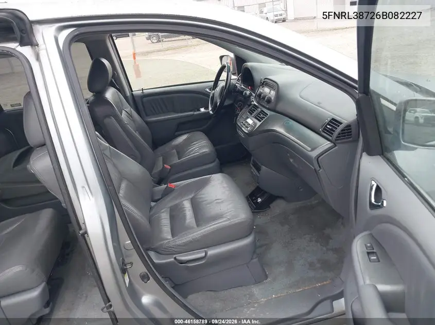 2006 HONDA ODYSSEY VIN 5FNRL38726B082227 — фото 5