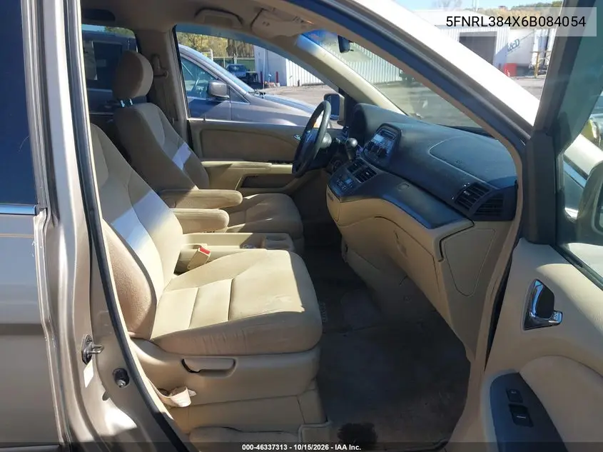 2006 HONDA ODYSSEY VIN 5FNRL384X6B084054 — фото 5
