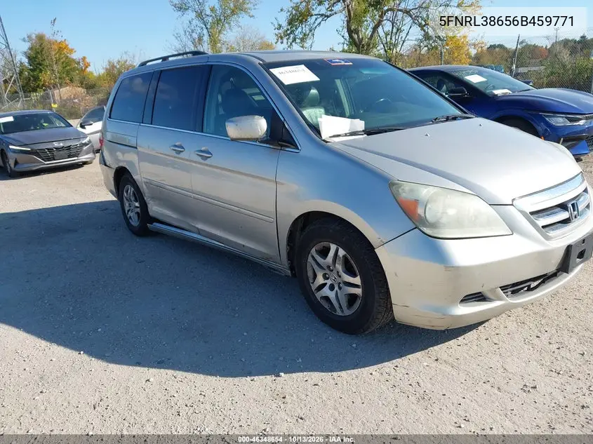 HONDA ODYSSEY 2006, VIN 5FNRL38656B459771