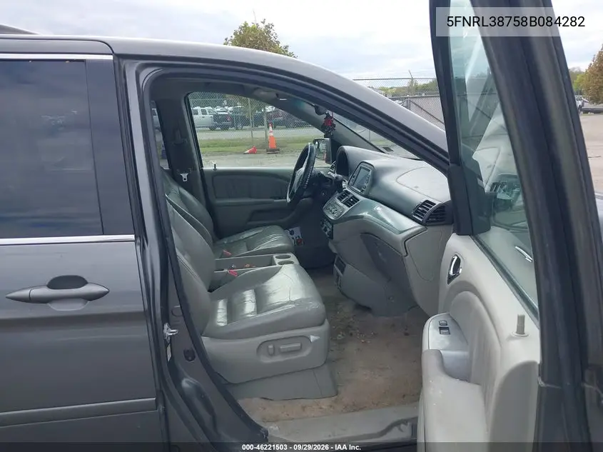 2008 HONDA ODYSSEY VIN 5FNRL38758B084282 — фото 5