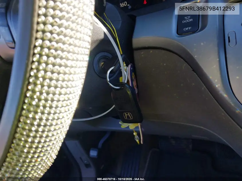 2009 HONDA ODYSSEY VIN 5FNRL38679B412293 — фото 11