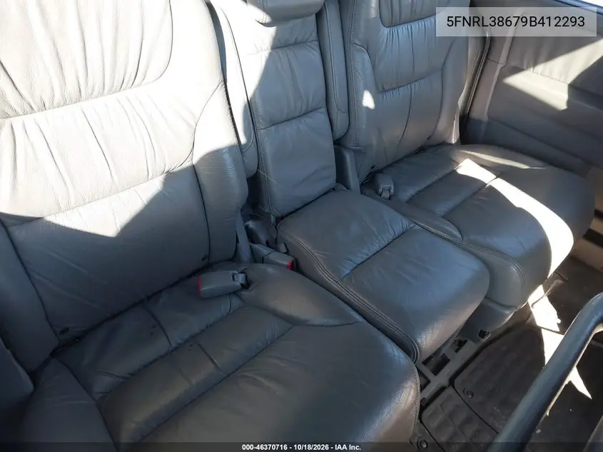 2009 HONDA ODYSSEY VIN 5FNRL38679B412293 — фото 8