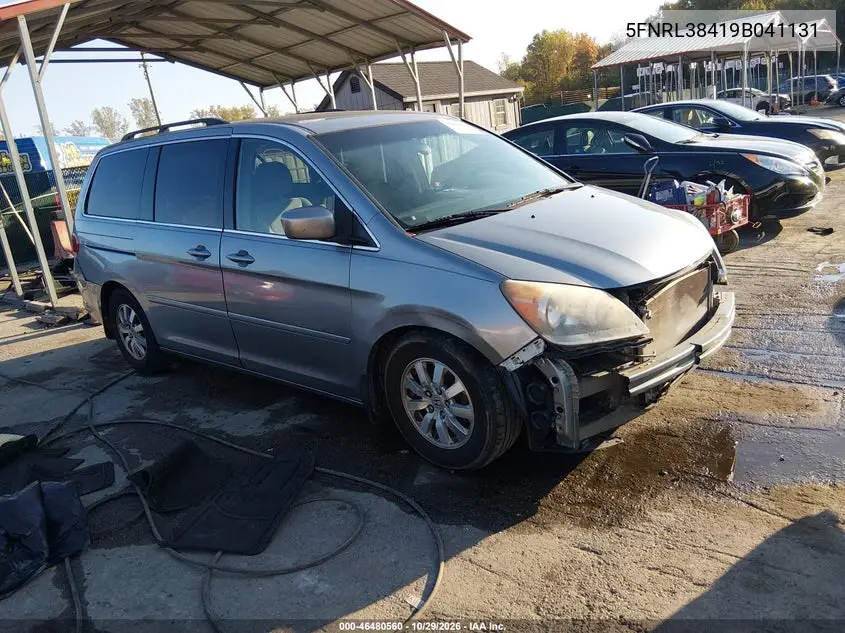 HONDA ODYSSEY 2009, VIN 5FNRL38419B041131