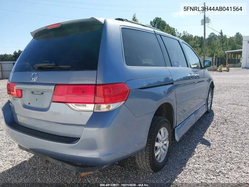 2010 HONDA ODYSSEY VIN 5FNRL3H44AB041564 — фото 4