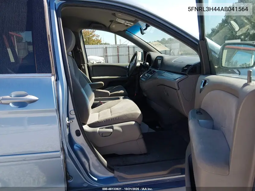 2010 HONDA ODYSSEY VIN 5FNRL3H44AB041564 — фото 5