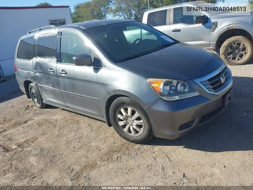 HONDA ODYSSEY 2010, VIN 5FNRL3H40AB048513
