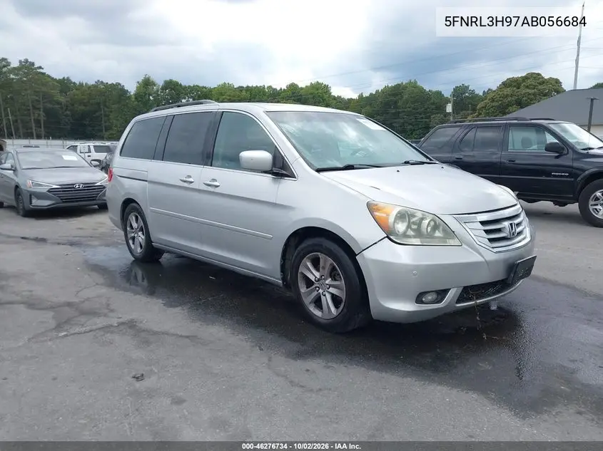 HONDA ODYSSEY 2010, VIN 5FNRL3H97AB056684