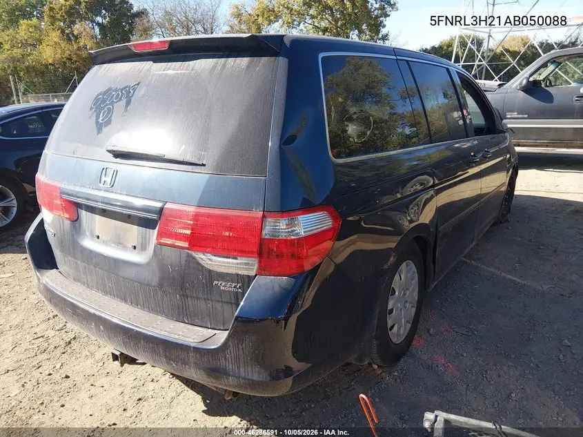 2010 HONDA ODYSSEY VIN 5FNRL3H21AB050088 — фото 4