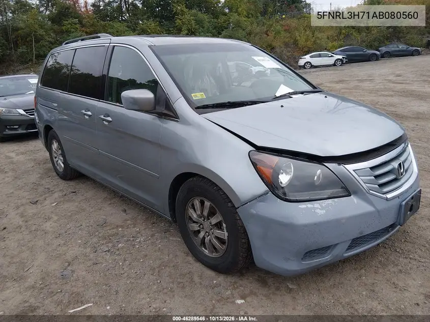 HONDA ODYSSEY 2010, VIN 5FNRL3H71AB080560