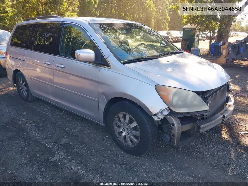 HONDA ODYSSEY 2010, VIN 5FNRL3H46AB044658