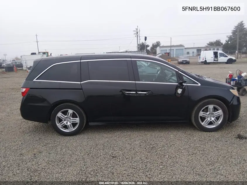 2011 HONDA ODYSSEY VIN 5FNRL5H91BB067600 — фото 14