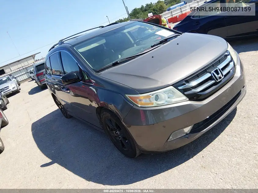 HONDA ODYSSEY 2011, VIN 5FNRL5H94BB087159