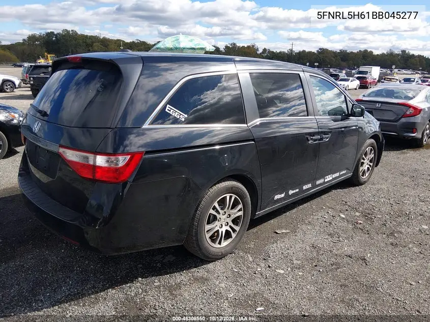 2011 HONDA ODYSSEY VIN 5FNRL5H61BB045277 — фото 4
