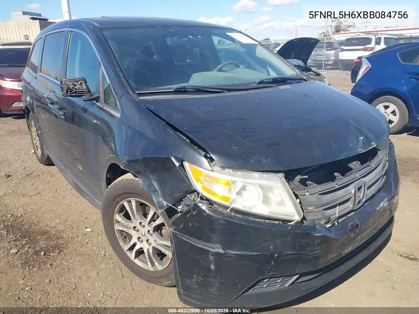 HONDA ODYSSEY 2011, VIN 5FNRL5H6XBB084756