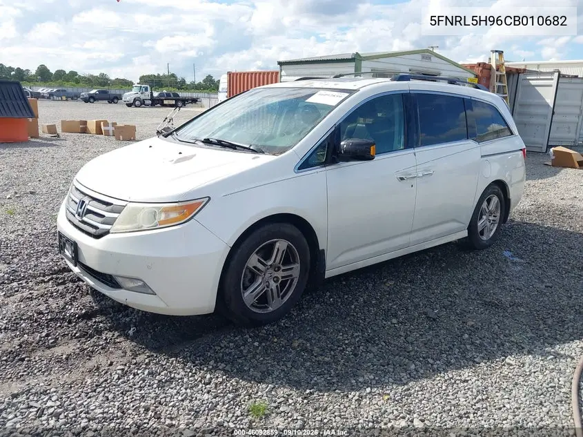 2012 HONDA ODYSSEY VIN 5FNRL5H96CB010682 — фото 2
