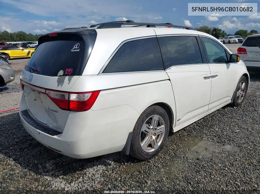 2012 HONDA ODYSSEY VIN 5FNRL5H96CB010682 — фото 4
