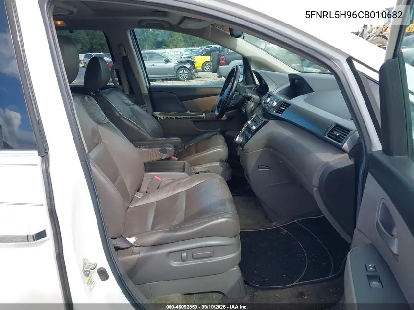 2012 HONDA ODYSSEY VIN 5FNRL5H96CB010682 — фото 5